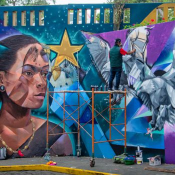 Street art in Lima 