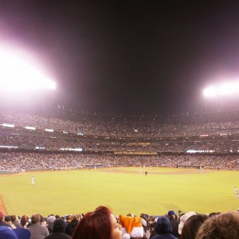 In AT&T bij een wedstijd van de S.F. Giants.