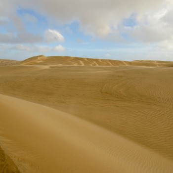 zandduinen dichtbij Cape Reinga