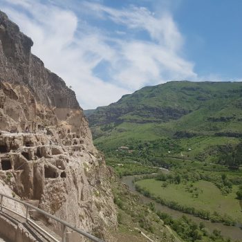 Het bergklooster Vardzia