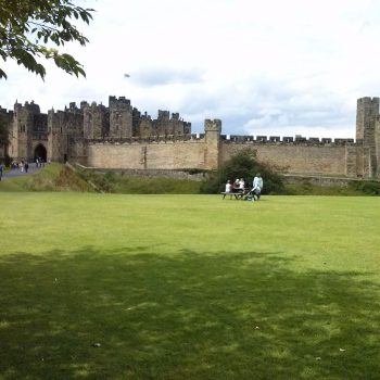 Het prachtige Alnwick Castle