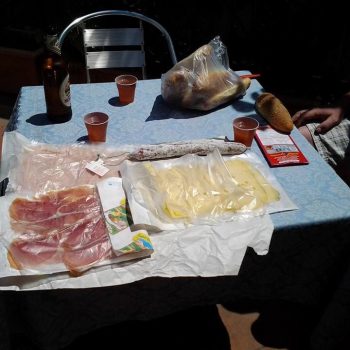 Aankopen voor de lunch