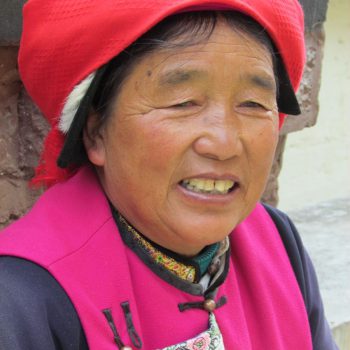 Vrouw in Shangri-La