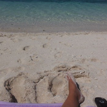 Whit Beach, super plek om te snorkelen