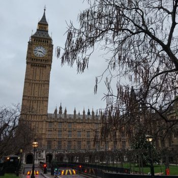 Big Ben is niet te missen