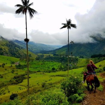 Paardrijden in Valle de Cocora