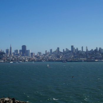 San fransisco view vanuit Alcatraz