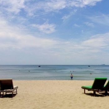 Het strand bij Hoi An
