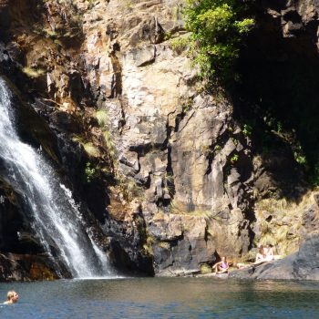 Waterval in Barramundi kloof