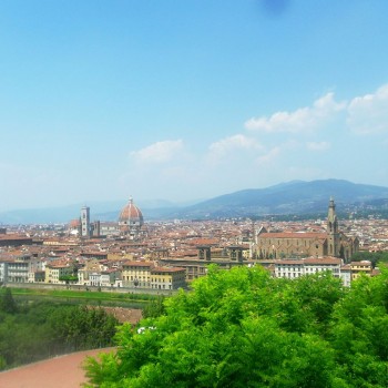 Mooi uitzicht over Florence 