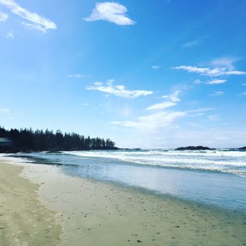 Strand bij Tofino