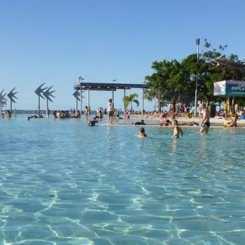 Openbaar zwembad in Cairns