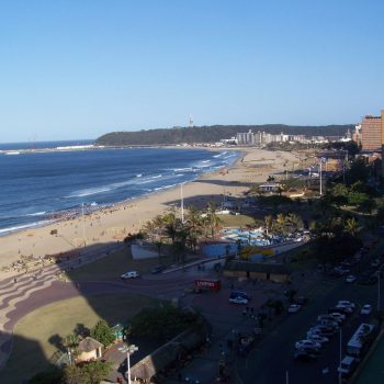 de veilige zone in Durban