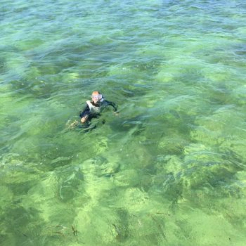 gesnorkeld in Kalithea
