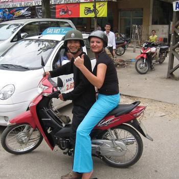 Let's gooooo: Scooterritje Hanoi :)! 