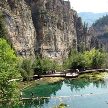 Hanging Lake bij Glenwood Springs (Colorado)