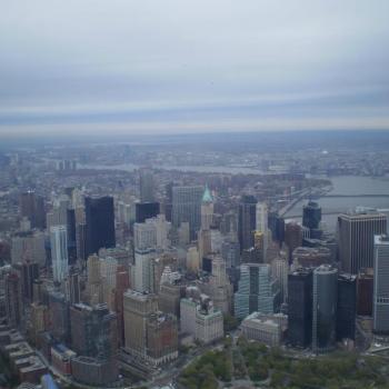Manhattan vanuit de helikopter
