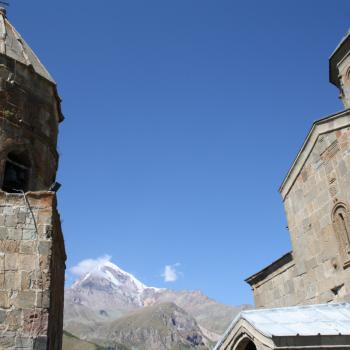 Tsaminda Sameba kerk, Kazbeki