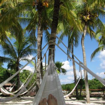 Relaxen in een hangmat