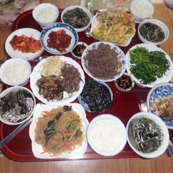 Heerlijk eten in Korea. Wat een gastvrijheid! 