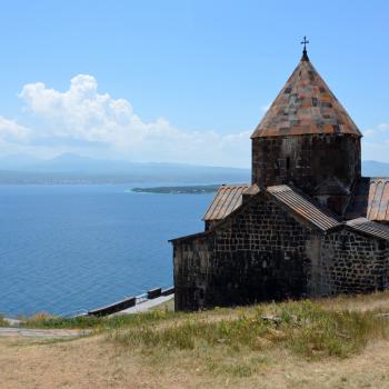 Lake Sevan en klooster