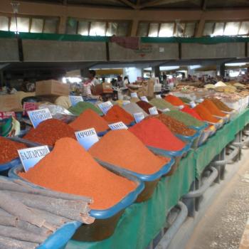 Chorsu Bazar in Tashkent
