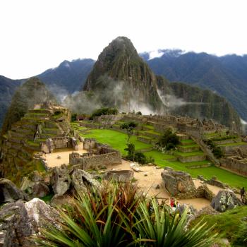 Prima uitzichtje op Machu Picchu