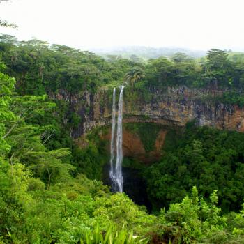 Chamarel waterfall