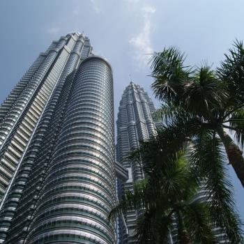 De Petronas Twin Towers in Kuala Lumpur
