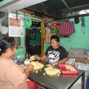 Zomaar in een wijkje in JogJakarta