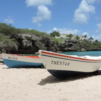 Strand aan de westkust