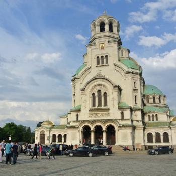 De kathedraal van Alexander Nevsky in Sofia