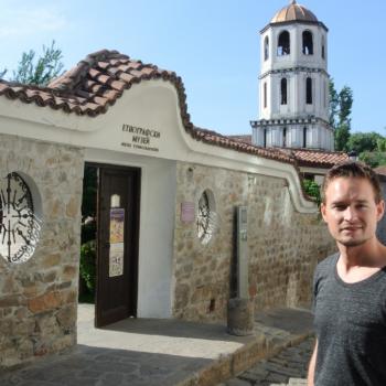 De prachtige oude stad in Plovdiv