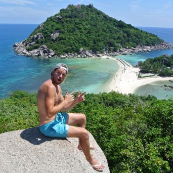 Uitzicht over Ko Nang Yuan