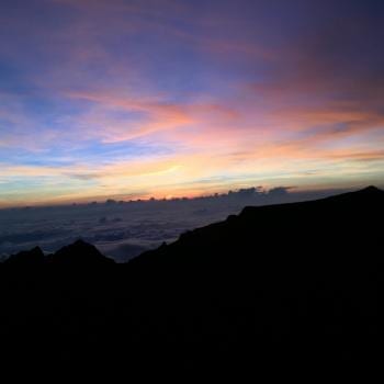 Zonsopgang, Mount Kinabalu