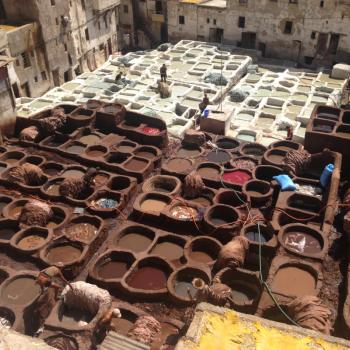 Leerlooierij in Fes