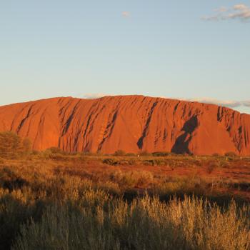 Uluru bij zonsopgang!