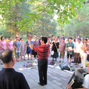 het leven zoals het is: het park (Peking)