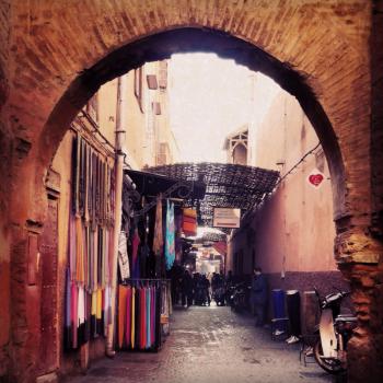 de Souks in Marrakech