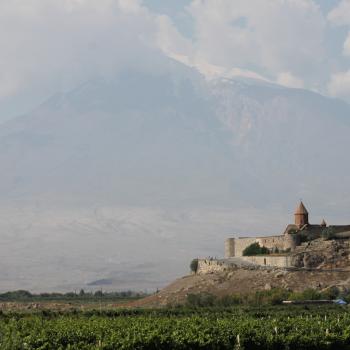 khor virap met berg Ararat