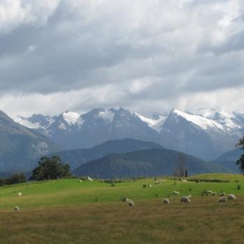 onderweg naar routeburn track