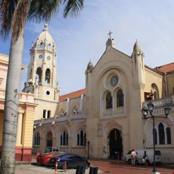 De oude wijk in Panama-Stad