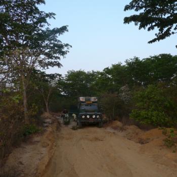 The main road
