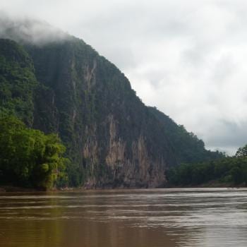 Vanaf de Mekong rivier