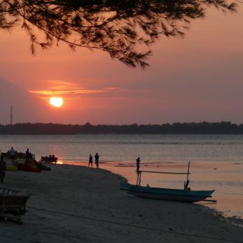 Sunset at gili air