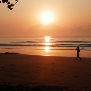 Zonsopgang in Busua