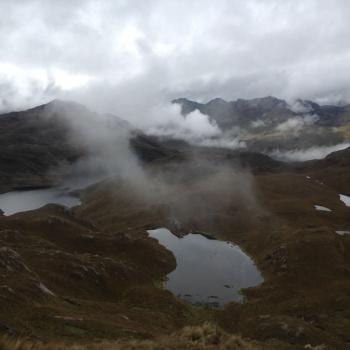 Mysterieuze mist op 4200m hoogte in Cajas