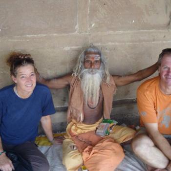 heilige in Varanasi