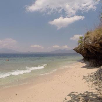 Eiland Nusa Menjangan ten noorden van Bali