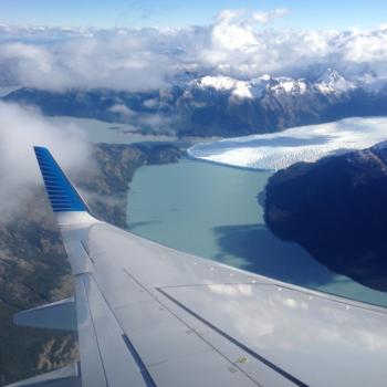 Uitzicht op gletsjer Perito Moreno